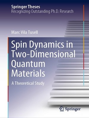 cover image of Spin Dynamics in Two-Dimensional Quantum Materials